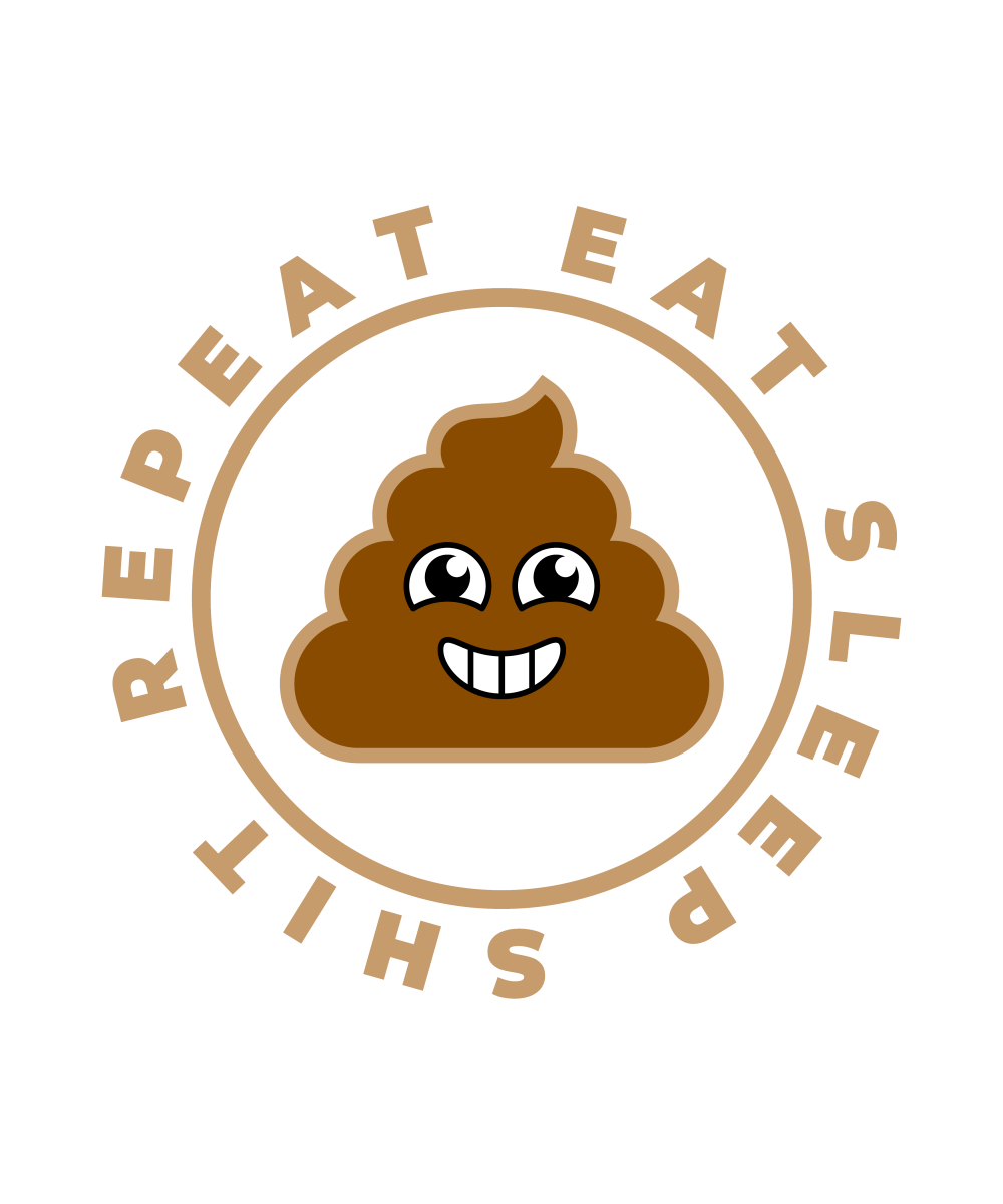 Eat Shit Sleep Repeat - Ready To Press DTF Transfer - Buy Bulk DTF