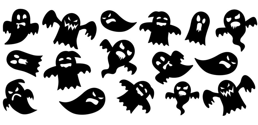 Eerie Elegance Series - UV DTF Libbey Glass Wrap - Buy Bulk DTF