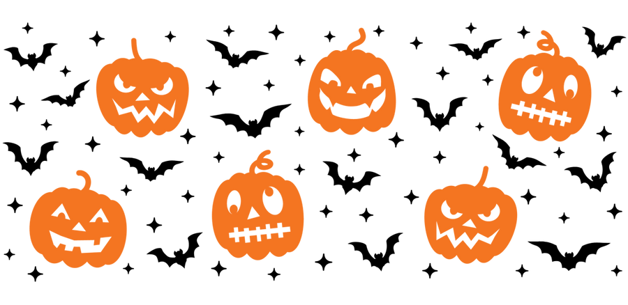 Eerie Enchantment Series - UV DTF Libbey Glass Wrap - Buy Bulk DTF