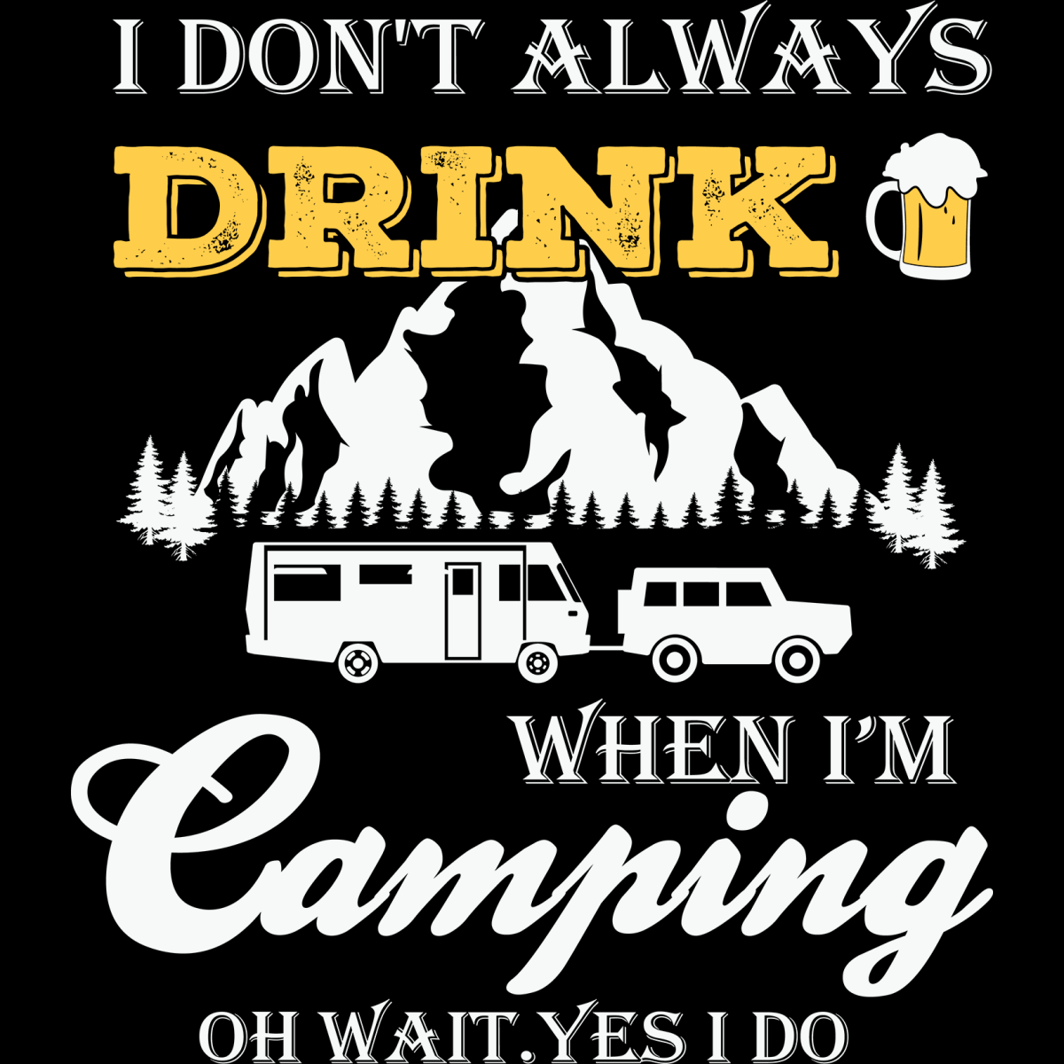 Explore Nature Camping - Ready To Press DTF Transfers - Buy Bulk DTF