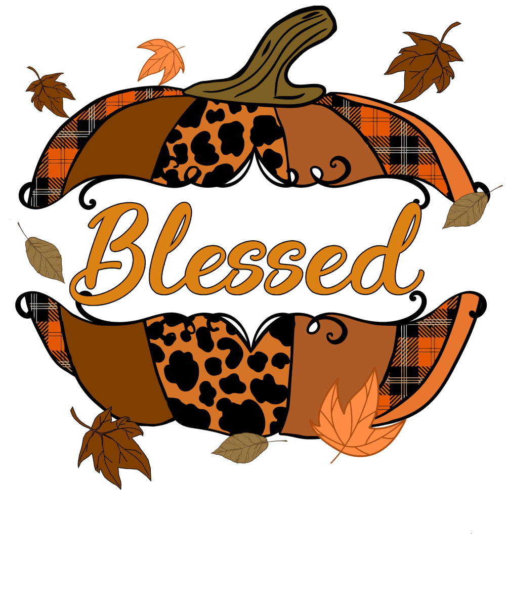 Fall Blessed - Ready To Press DTF Transfers - Buy Bulk DTF