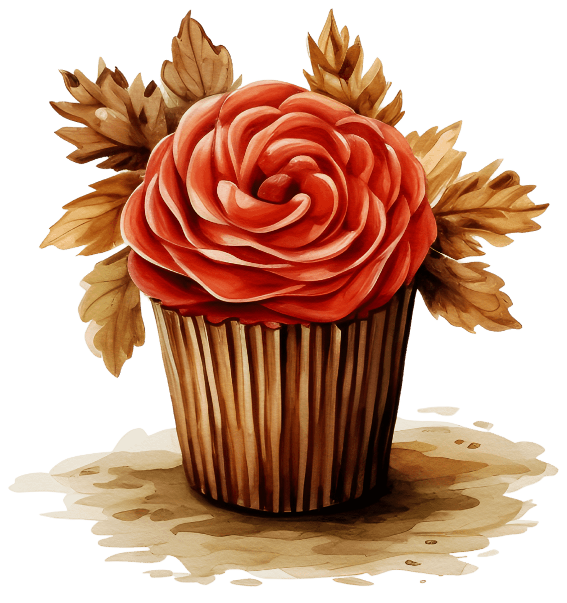 Fall Floral Watercolor Ready to Press DTF Transfers - Buy Bulk DTF