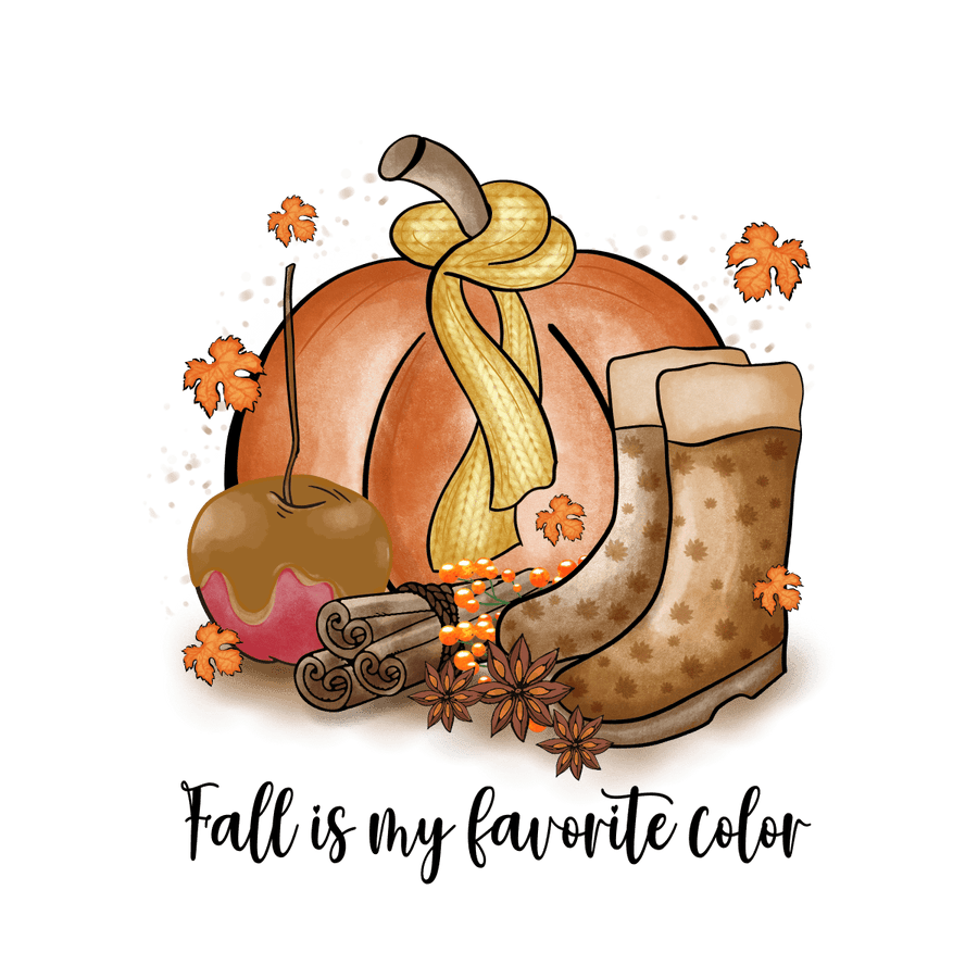 Fall Is My Favorite Color - Ready To Press DTF Transfer - Buy Bulk DTF
