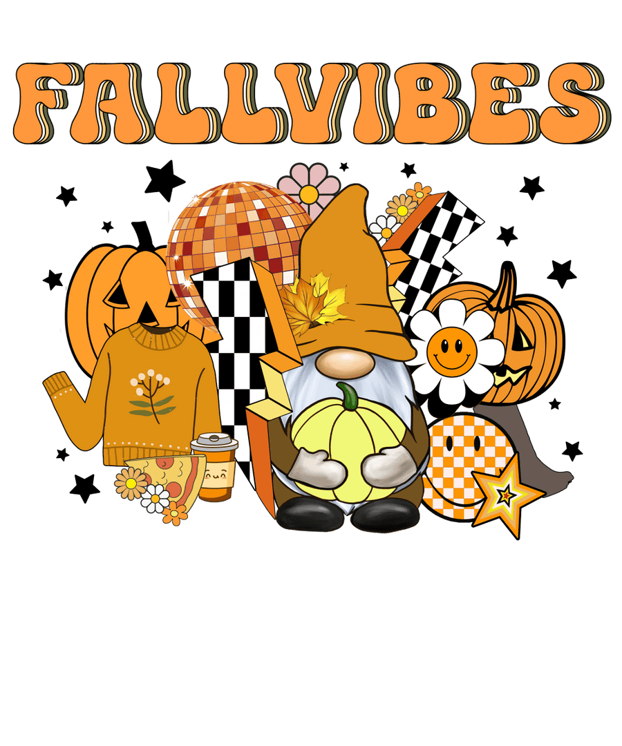 Fallvibes - Ready To Press DTF Transfers - Buy Bulk DTF