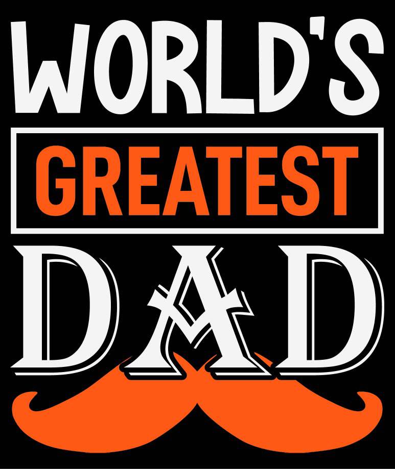 Fathers Day Design 17 Ready To Press DTF Transfer - Buy Bulk DTF