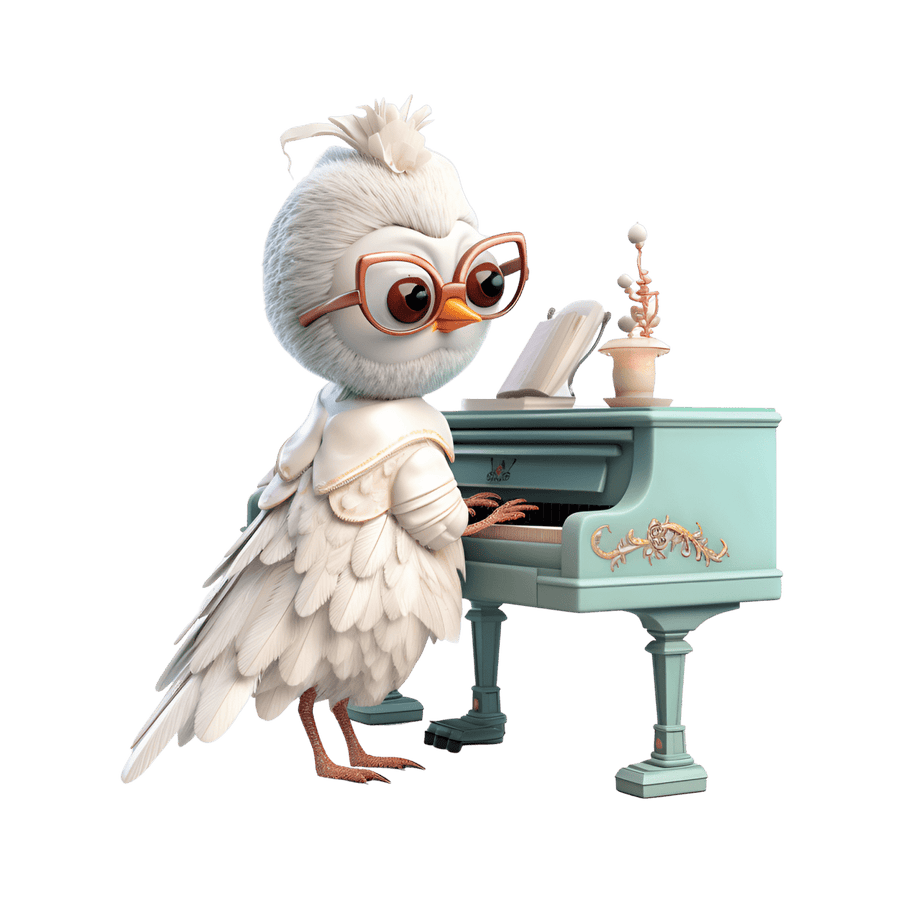 Feathered Harmonies - Ready To Press DTF Transfers - Buy Bulk DTF