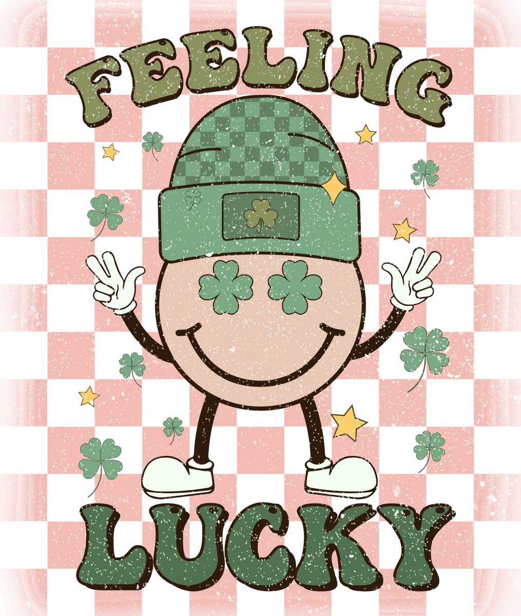 Feeling Lucky Retro Vibes Ready to Press DTF Transfer - Buy Bulk DTF
