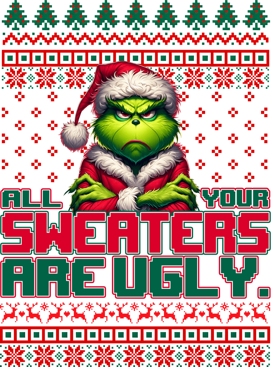 Festive Fusion - Ready to Press DTF Transfers - Buy Bulk DTF