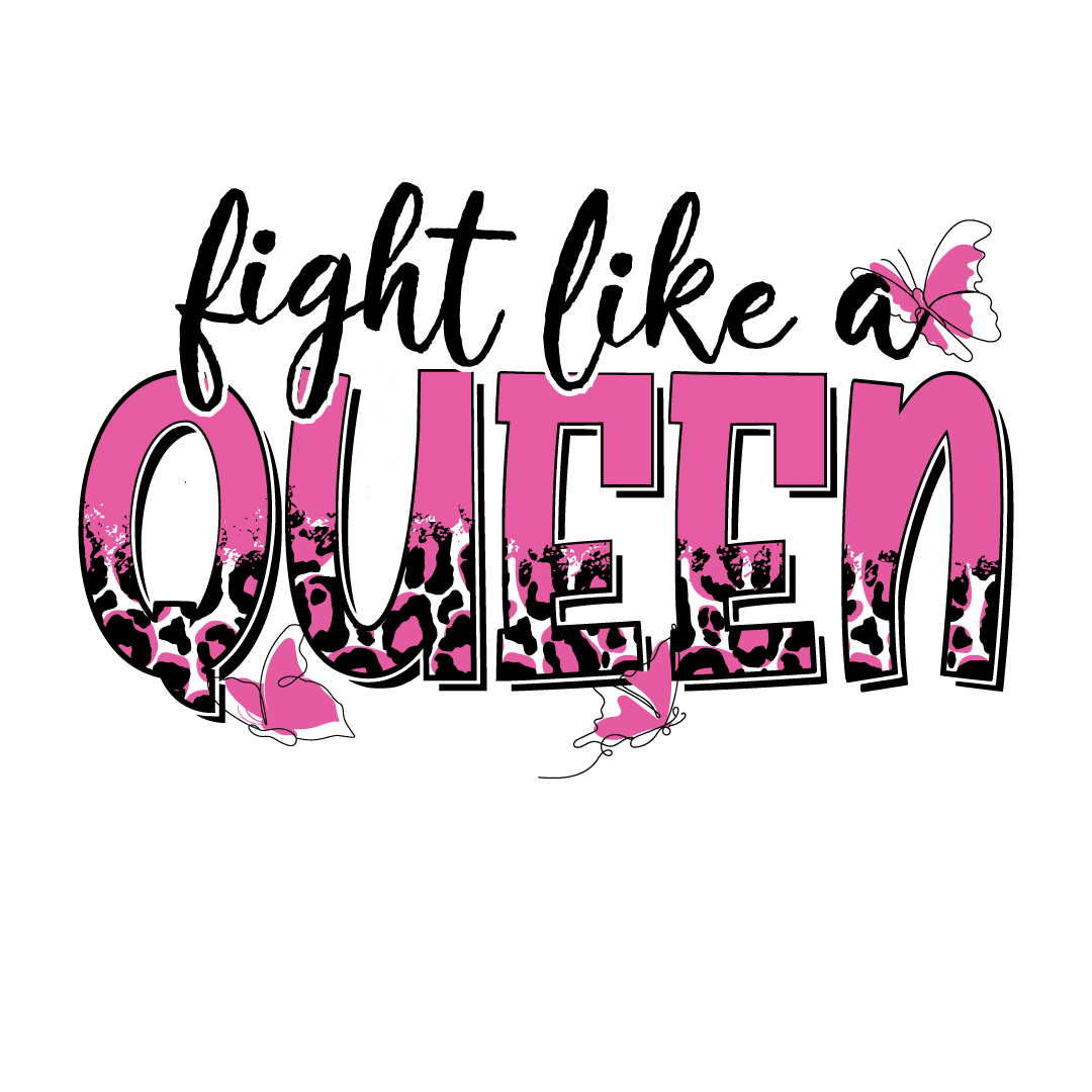 Fight like a queen - Ready To Press DTF Transfers - Buy Bulk DTF