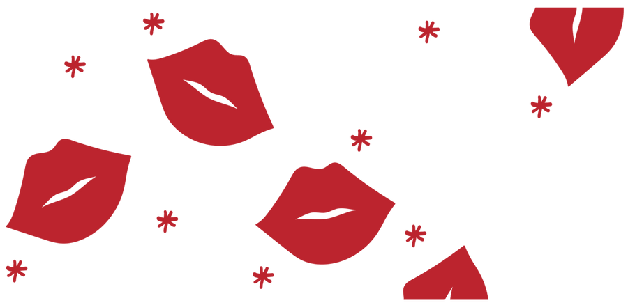 Firework kisses UV DTF Libbey Glass Wrap - Buy Bulk DTF