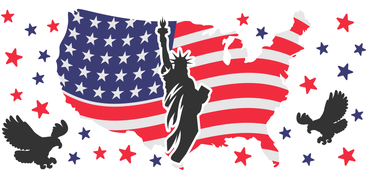 Fourth of July Glimmer UV DTF Libbey Glass Wrap - Buy Bulk DTF