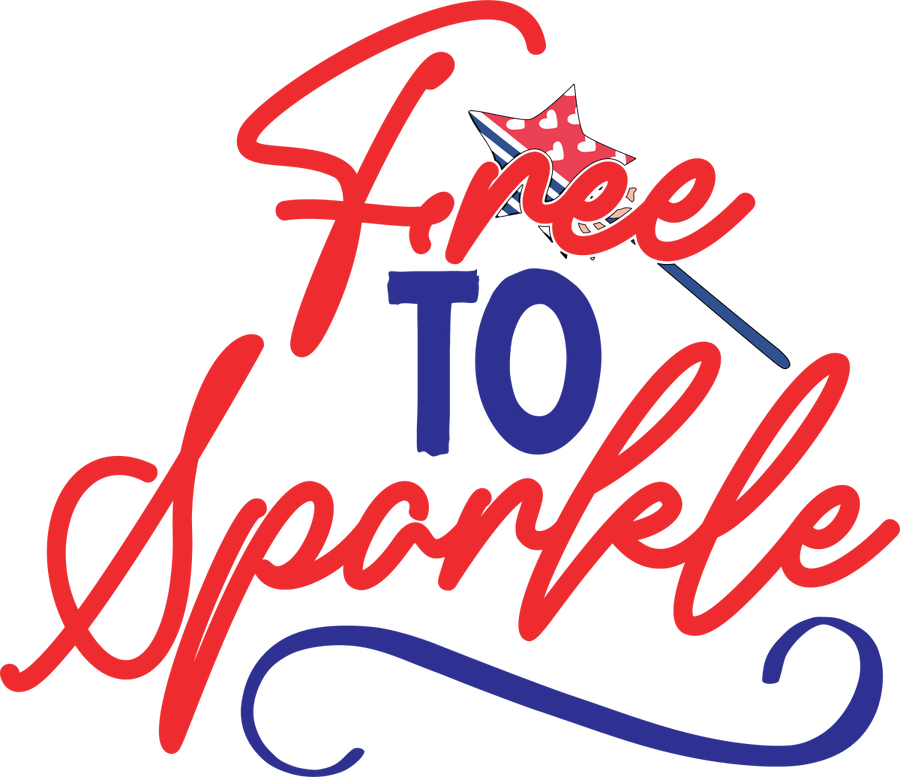 Free to Sparkle - 1093 Ready to Press DTF Transfer - Buy Bulk DTF
