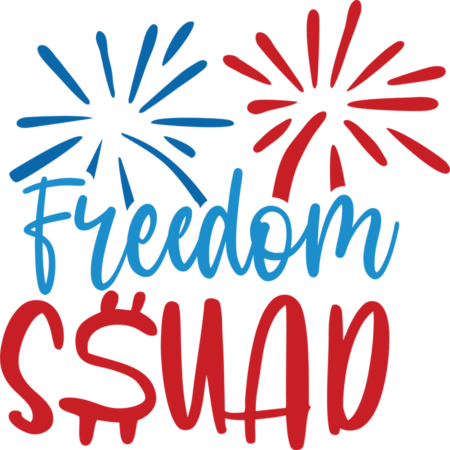 Freedom Squad - 1098 Ready to Press DTF Transfer - Buy Bulk DTF