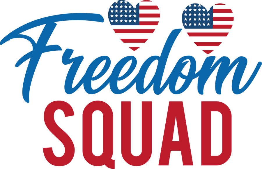 Freedom Squad - 1100 Ready to Press DTF Transfer - Buy Bulk DTF