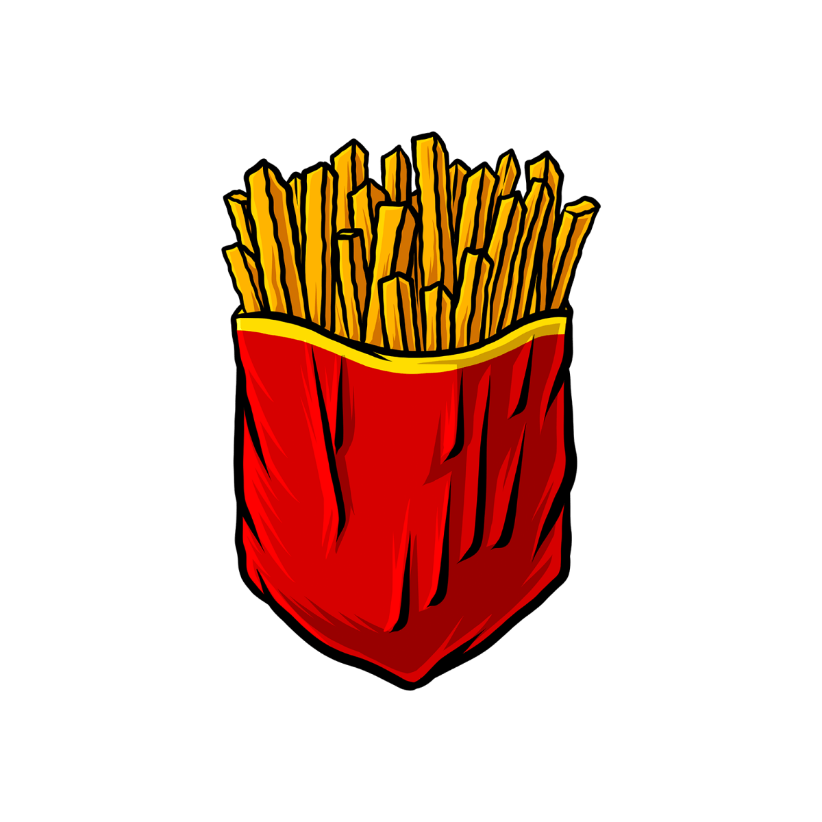 Fries Pocket - Ready To Press DTF Transfers - Buy Bulk DTF