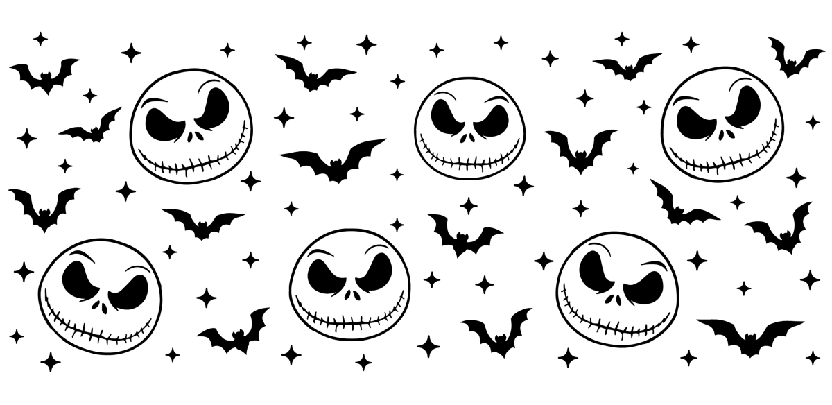 Frightful Fancies Series - UV DTF Libbey Glass Wrap - Buy Bulk DTF