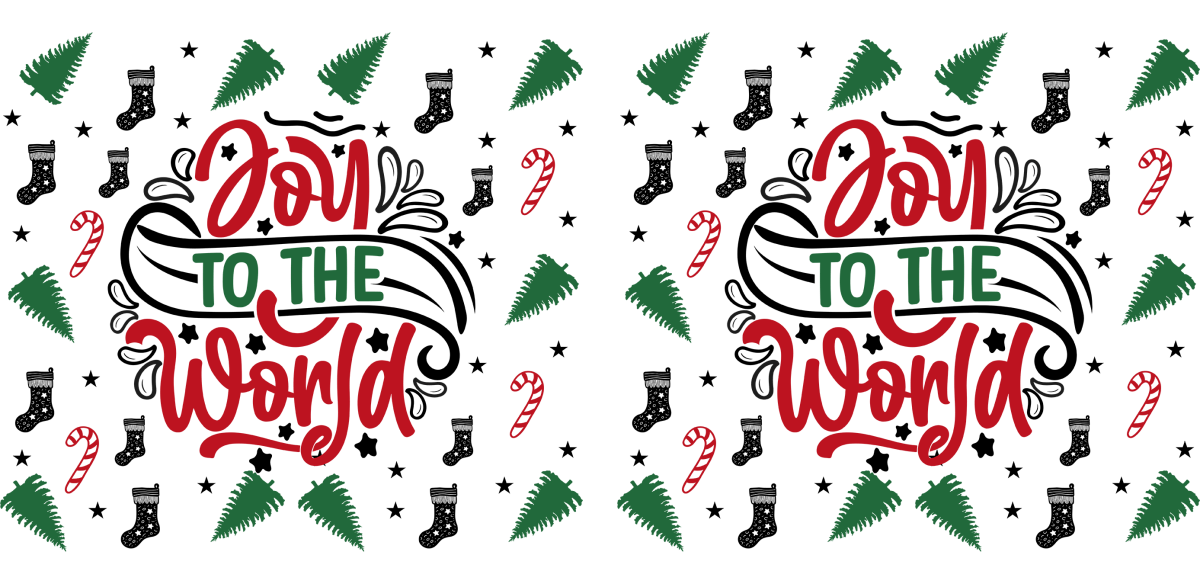 Frosty Cheer Collection UV DTF Libbey Glass Wrap - Buy Bulk DTF