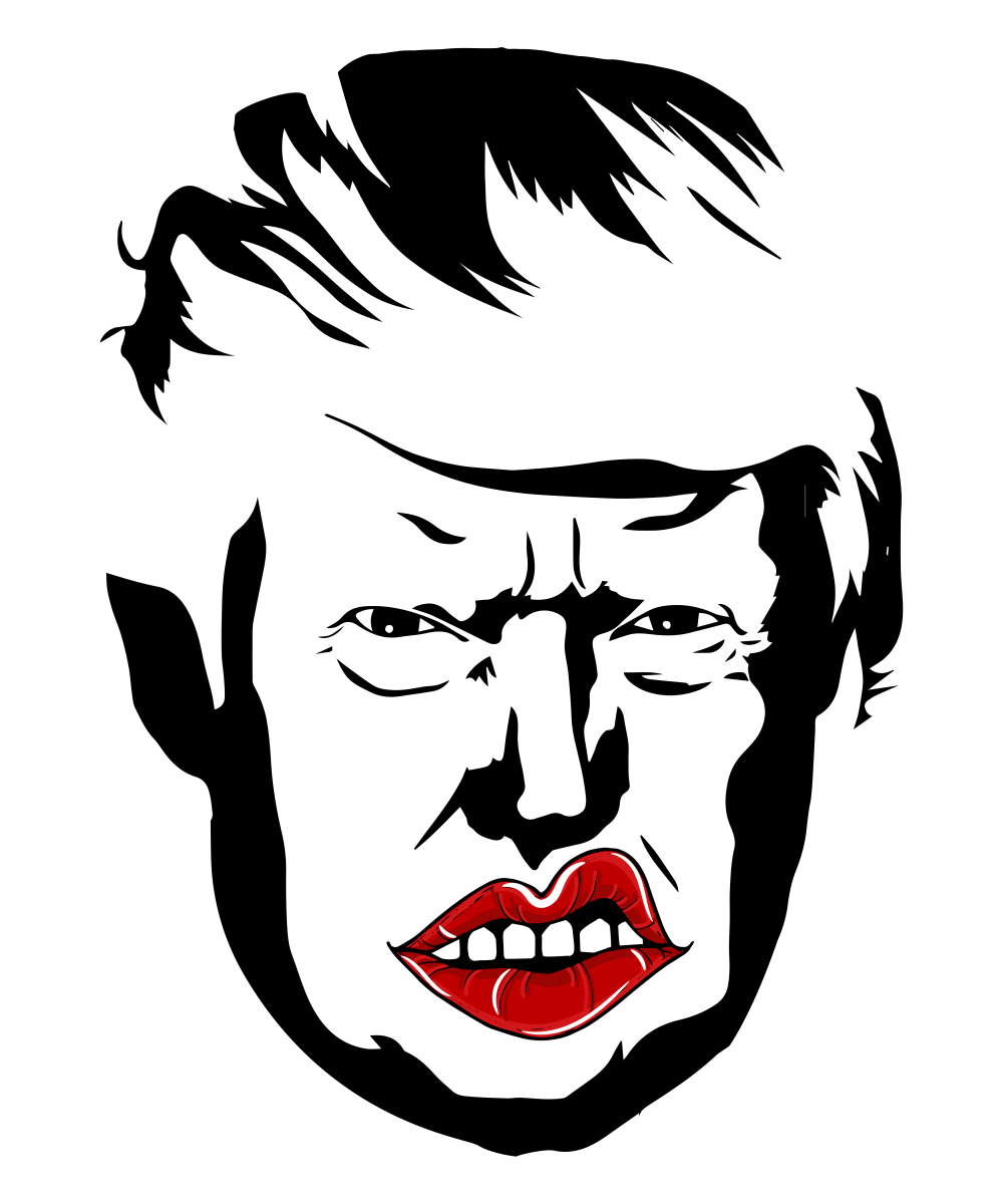 Funny Donald Trump Clown - Ready To Press DTF Transfer - Buy Bulk DTF