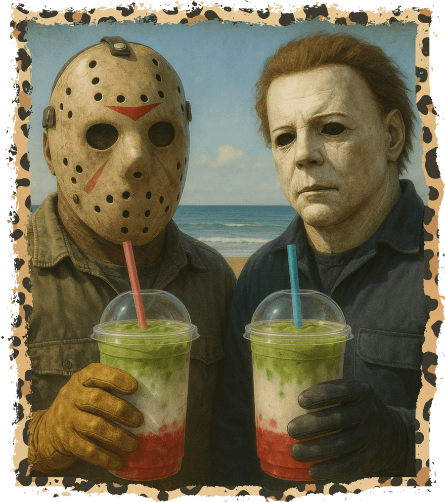 Funny Halloween Matcha Ready to Press DTF Transfer - Buy Bulk DTF