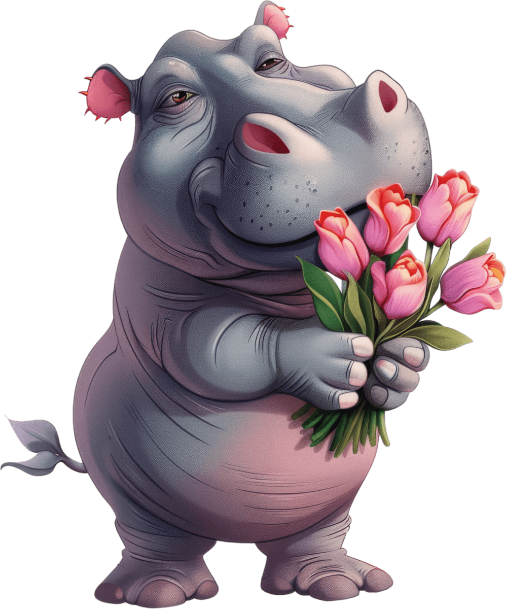 Furry Blooms - Ready To Press DTF Transfers - Buy Bulk DTF