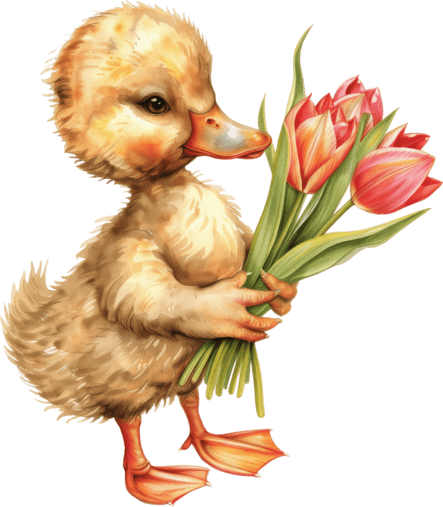 Furry Blossoms - Ready To Press DTF Transfers - Buy Bulk DTF