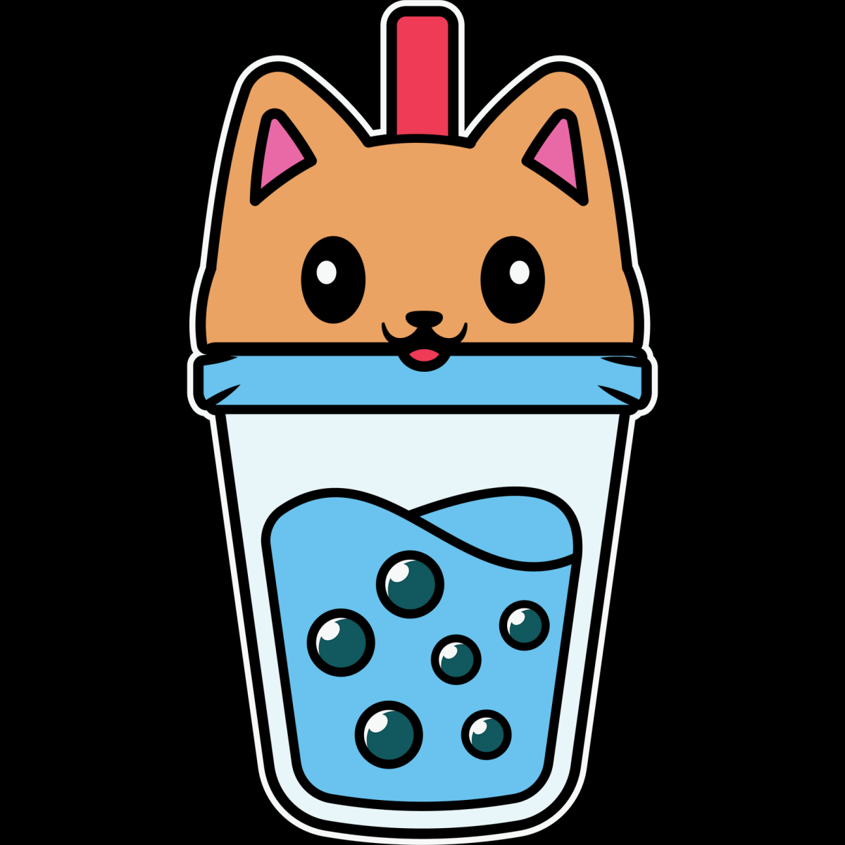 Furry Finesse Bowcys Cat - Ready To Press DTF Transfers - Buy Bulk DTF