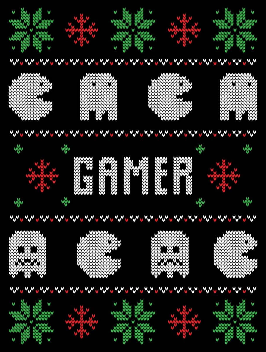 Gamer Ugly Christmas Sweater Party Ready To Press DTF Transfer - Buy Bulk DTF