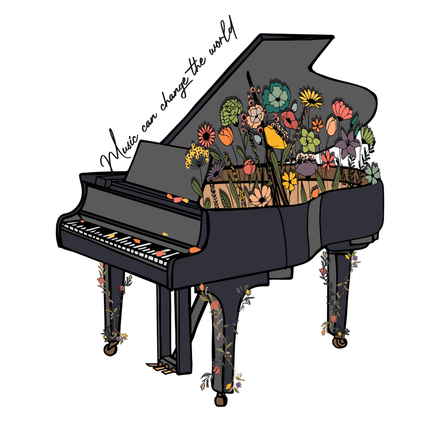 Garden Melodies - Ready To Press DTF Transfers - Buy Bulk DTF