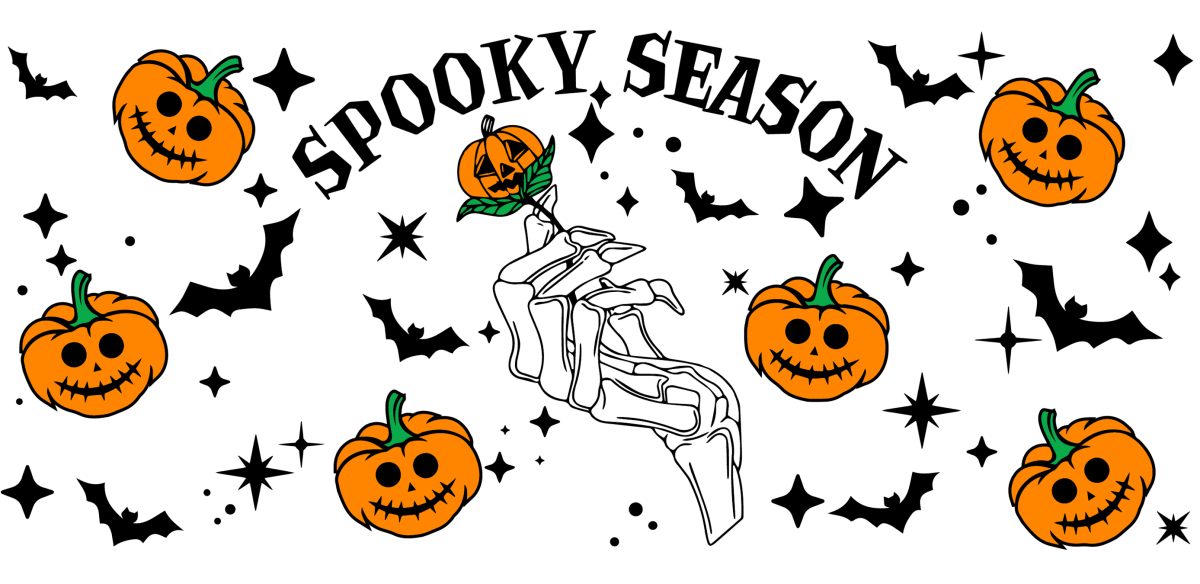 Ghostly Grace - UV DTF Libbey Glass Wrap - Buy Bulk DTF