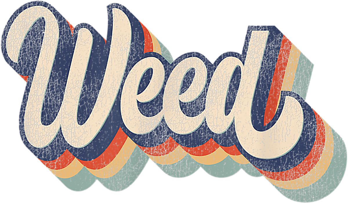 Gift for Boyfriend Weed Gifts Retro Style Cannabis Weed T-Shirt Ready To Press DTF Transfer - Buy Bulk DTF