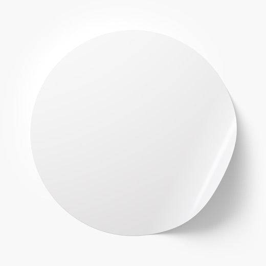 Glossy Round Sticker Label Rolls - Buy Bulk DTF