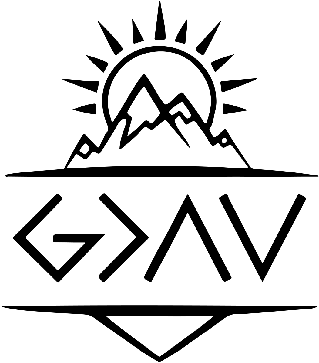 God Is Greater Than The Highs And Lows Sun Mountains - Ready To Press DTF Transfers - Buy Bulk DTF