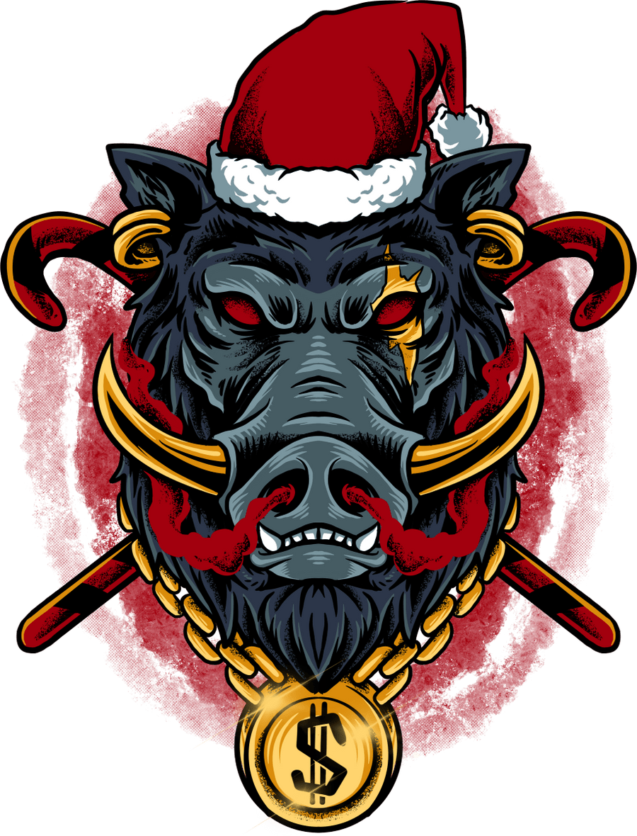 GOLDEN BOAR Ready To Press DTF Transfer - Buy Bulk DTF