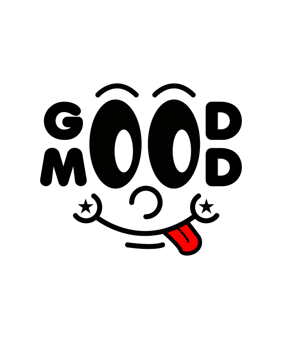 Good Mood Typography - Ready To Press DTF Transfer - Buy Bulk DTF