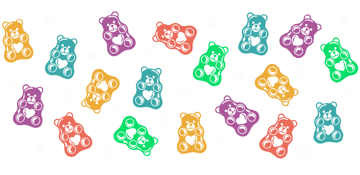 Gummy Bears - UV DTF Libbey Glass Wrap - Buy Bulk DTF