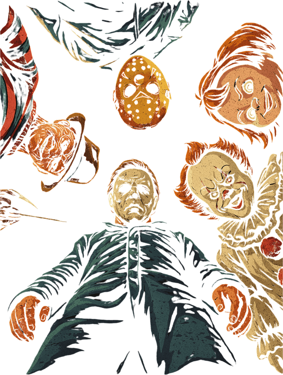 Halftone Retro Halloween Ready to Press DTF Transfer - Buy Bulk DTF