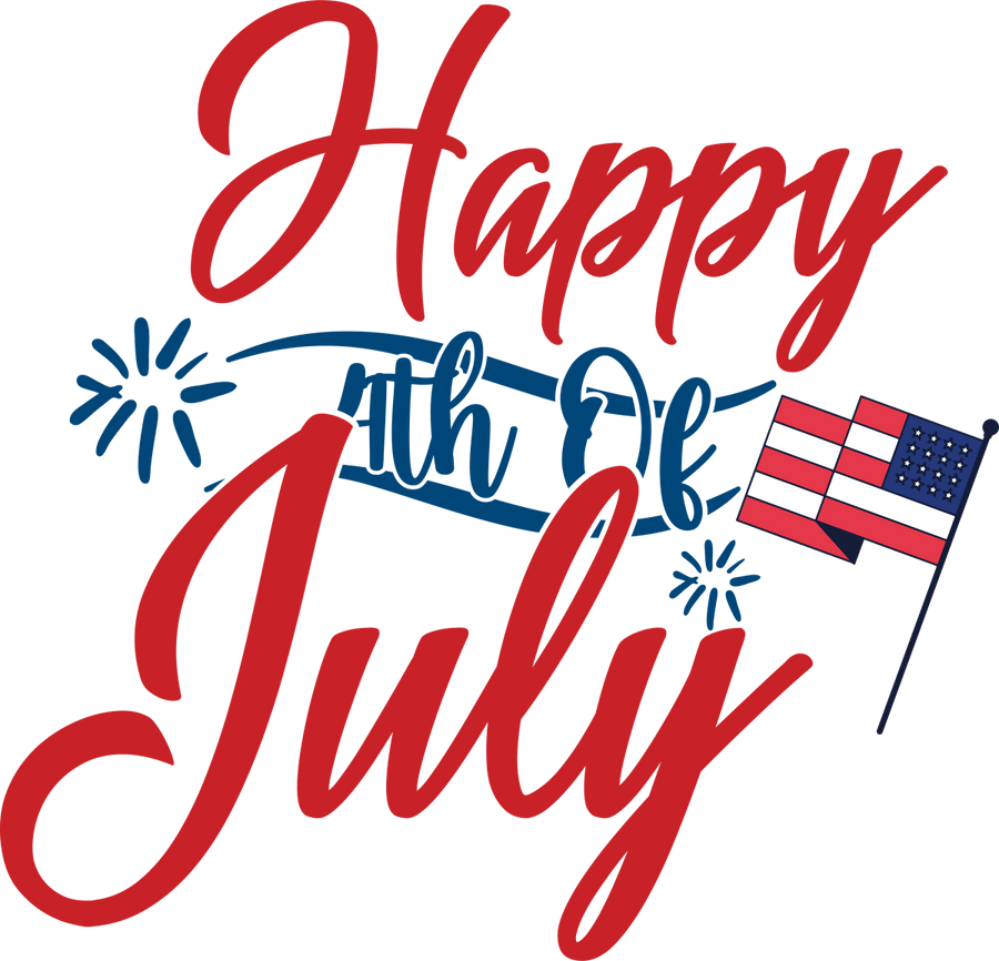 Happy 4th of July - 1121 Ready to Press DTF Transfer - Buy Bulk DTF