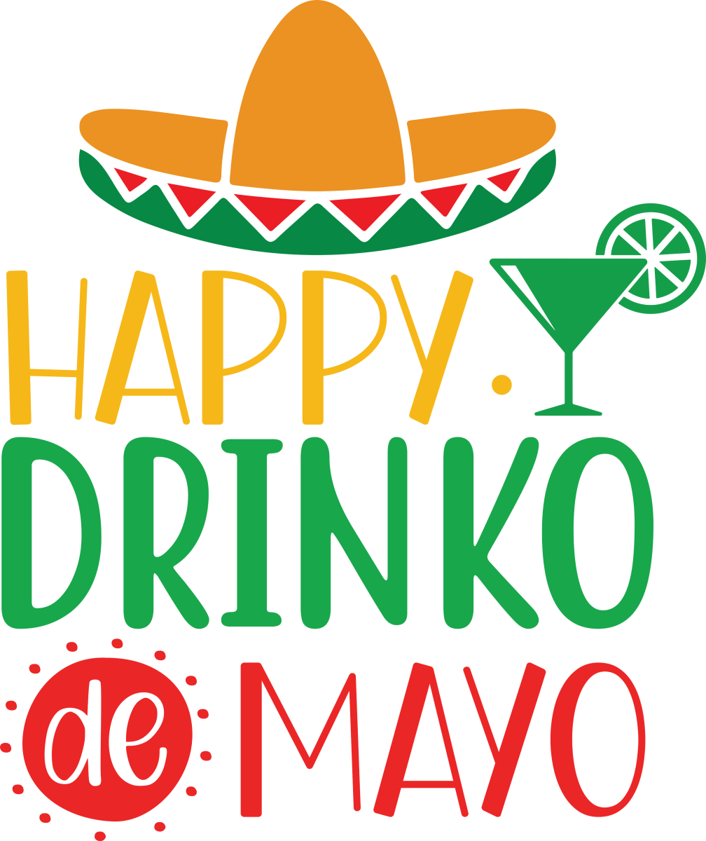 Happy drinko de mayo - Ready to Press DTF Transfers - Buy Bulk DTF