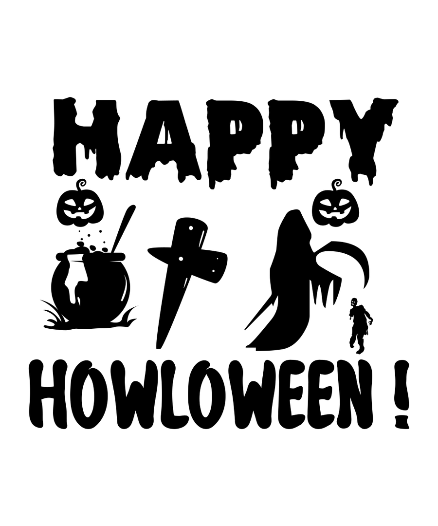 Happy Halloween ! - 03 Ready To Press DTF Transfer - Buy Bulk DTF