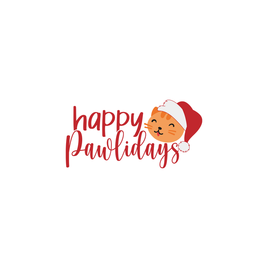 Happy Pawlidays - Ready To Press DTF Transfers - Buy Bulk DTF
