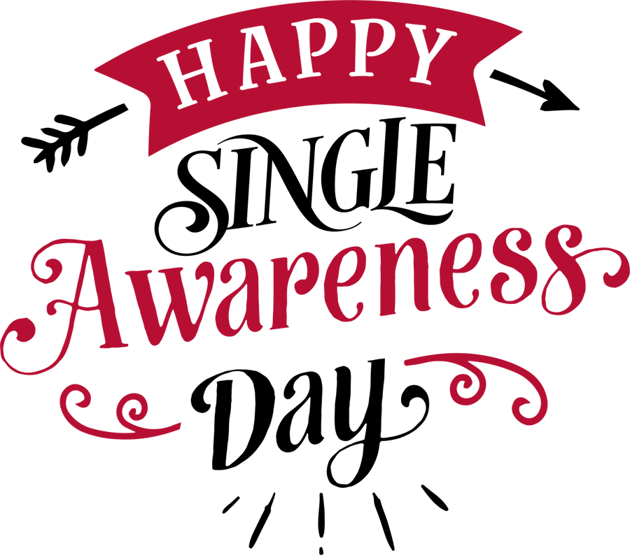 Happy Single Awareness Day - Ready To Press DTF Transfers - Buy Bulk DTF