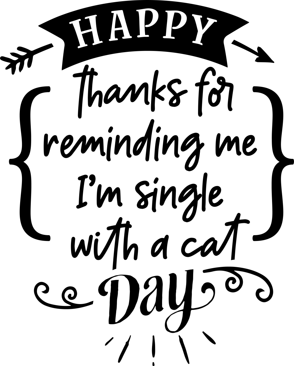 Happy Thanks For Reminding Me - Black - Ready To Press DTF Transfers - Buy Bulk DTF