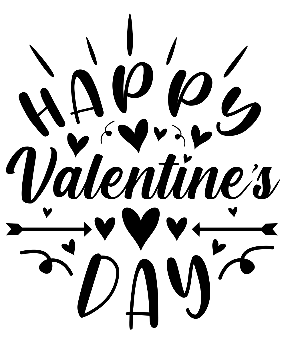 Happy Valentines Day 01 Ready To Press DTF Transfer - Buy Bulk DTF