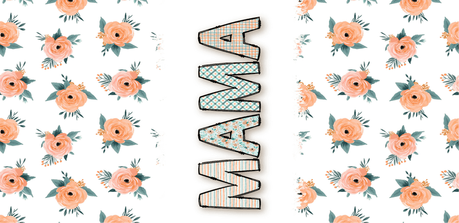 Harmonious Hues - UV DTF Libbey Glass Wrap - Buy Bulk DTF