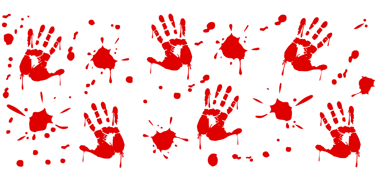 Haunted Hues Collection - UV DTF Libbey Glass Wrap - Buy Bulk DTF