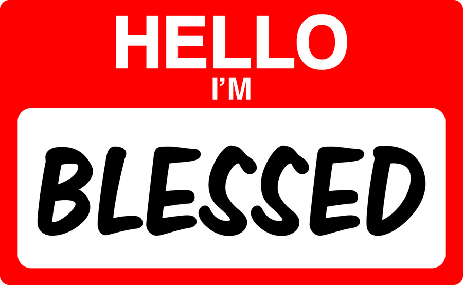 HELLO IM BLESSED Ready To Press DTF Transfer - Buy Bulk DTF