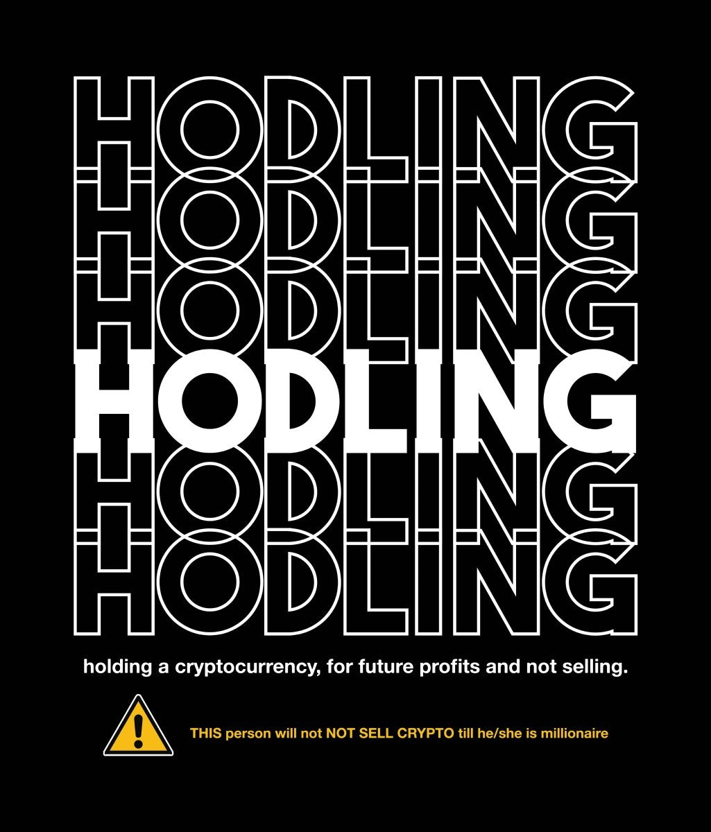 Hodling Ready To Press DTF Transfer - Buy Bulk DTF