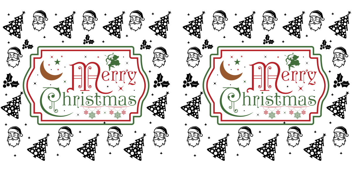 Holiday Dreams Series UV DTF Libbey Glass Wrap - Buy Bulk DTF