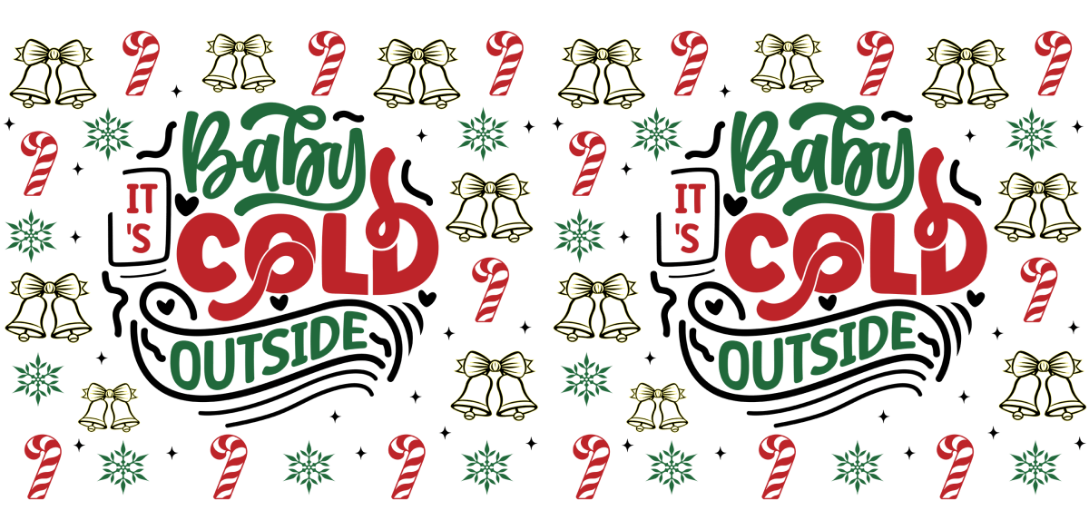 Holiday Spark Series - UV DTF Libbey Glass Wrap - Buy Bulk DTF