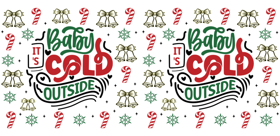 Holiday Spark Series - UV DTF Libbey Glass Wrap - Buy Bulk DTF